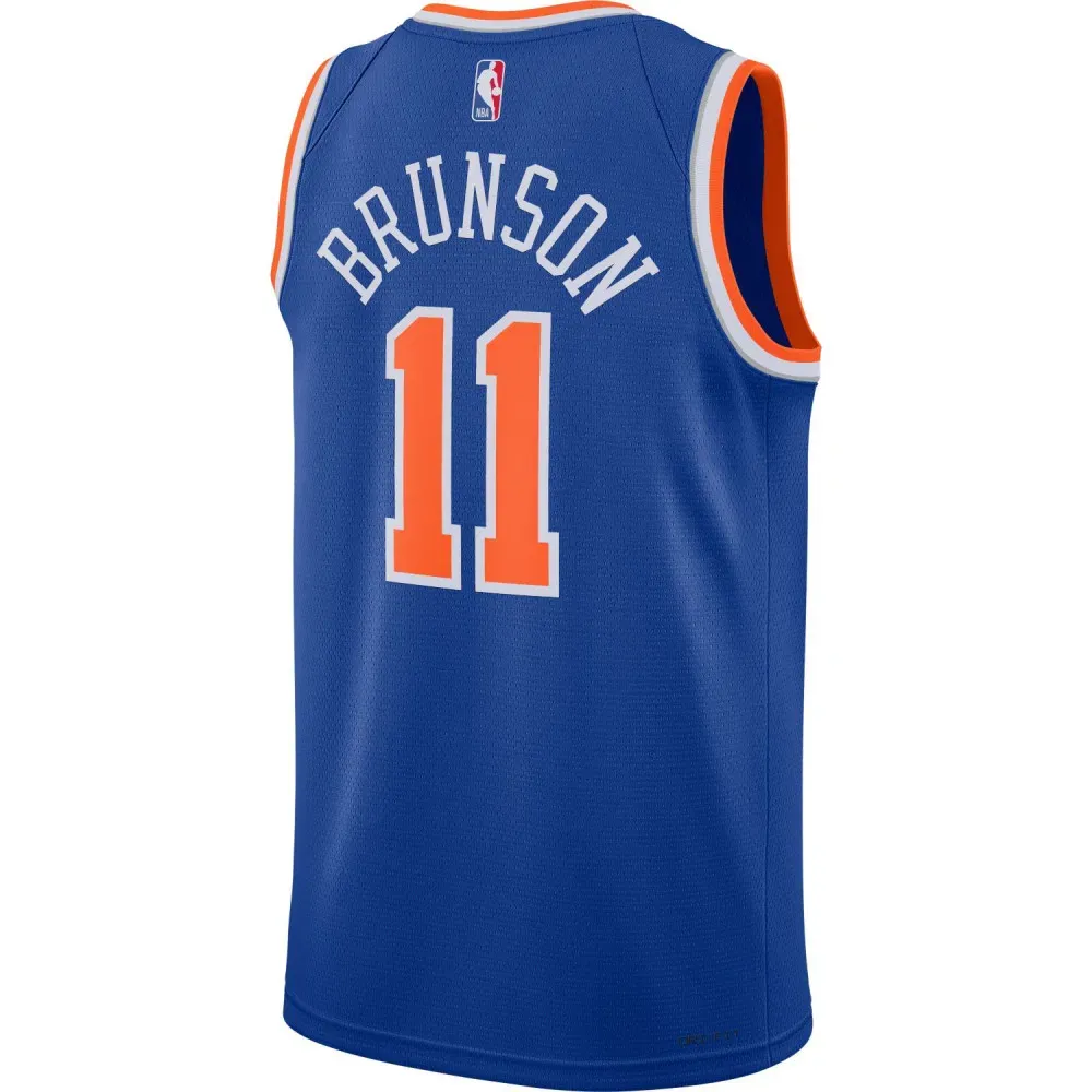 NEW YORK KNICKS BLUE SWINGMAN JERSEY #11 JALEN BRUNSON