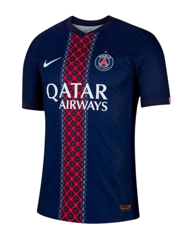 PARIS SAINT-GERMAIN MAILLOT DOMICILE 2025/2026 (ÉTOILE)