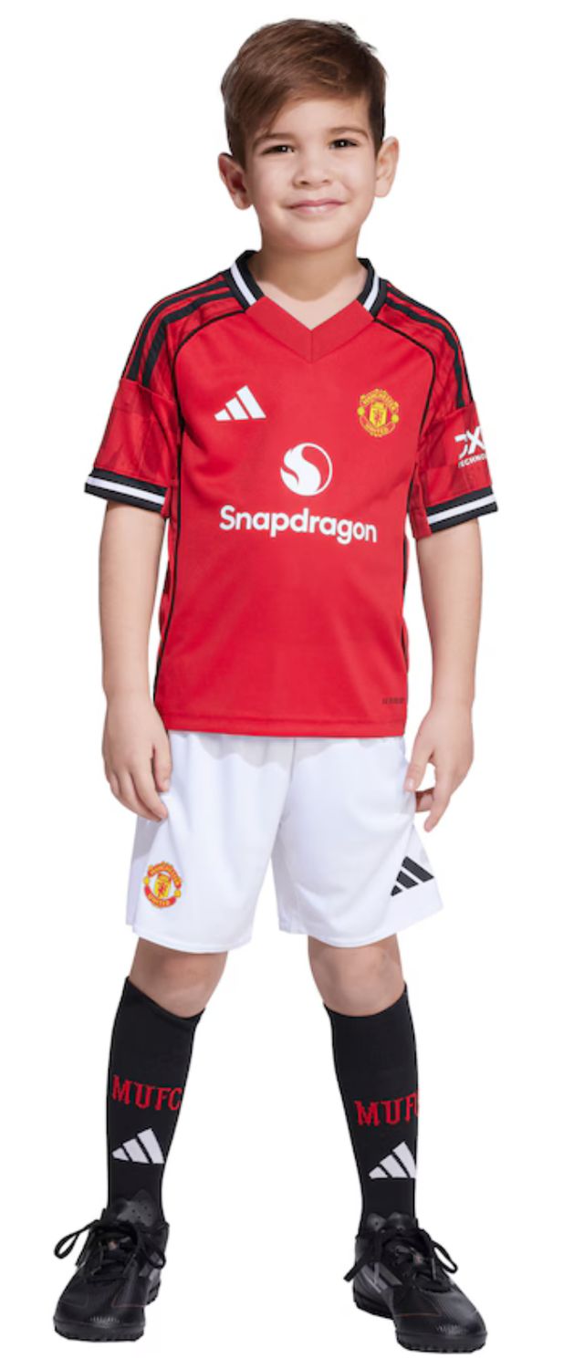 MANCHESTER UNITED KIT ENFANT DOMICILE 2025/2026