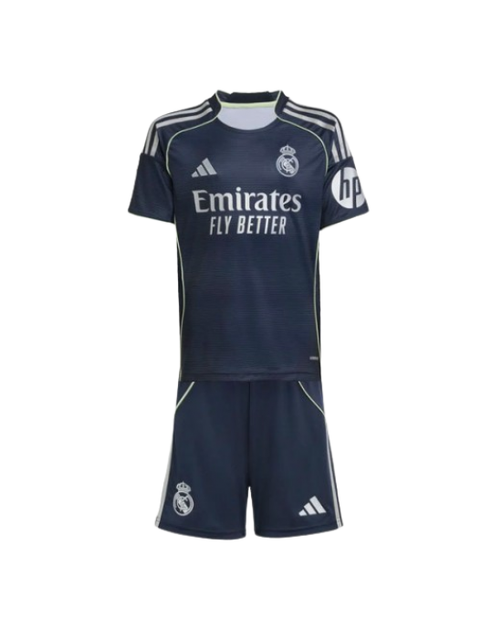 REAL MADRID KIT ENFANT EXTERIEUR 2025/2026