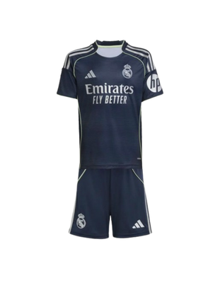REAL MADRID KIT ENFANT EXTERIEUR 2025/2026