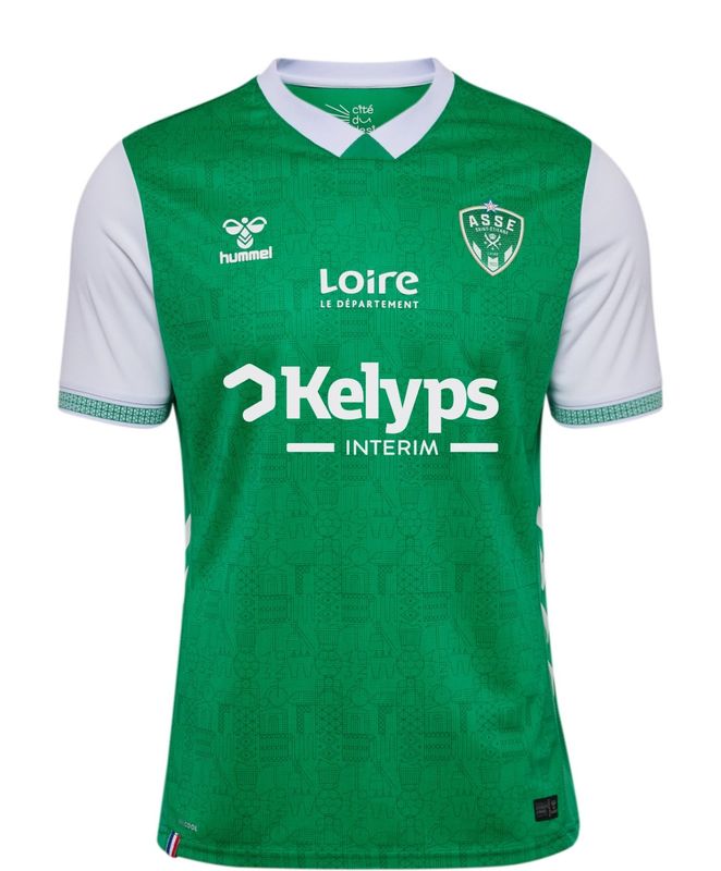 SAINT-ÉTIENNE MAILLOT DOMICILE 2025/2026