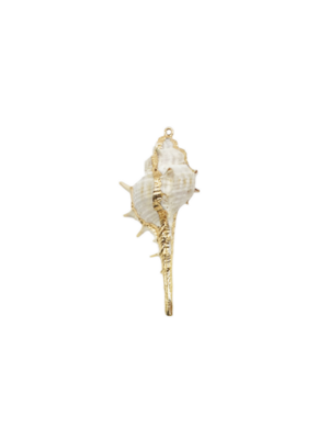 Anhänger MUSCHEL gold - Bunter Schmuck