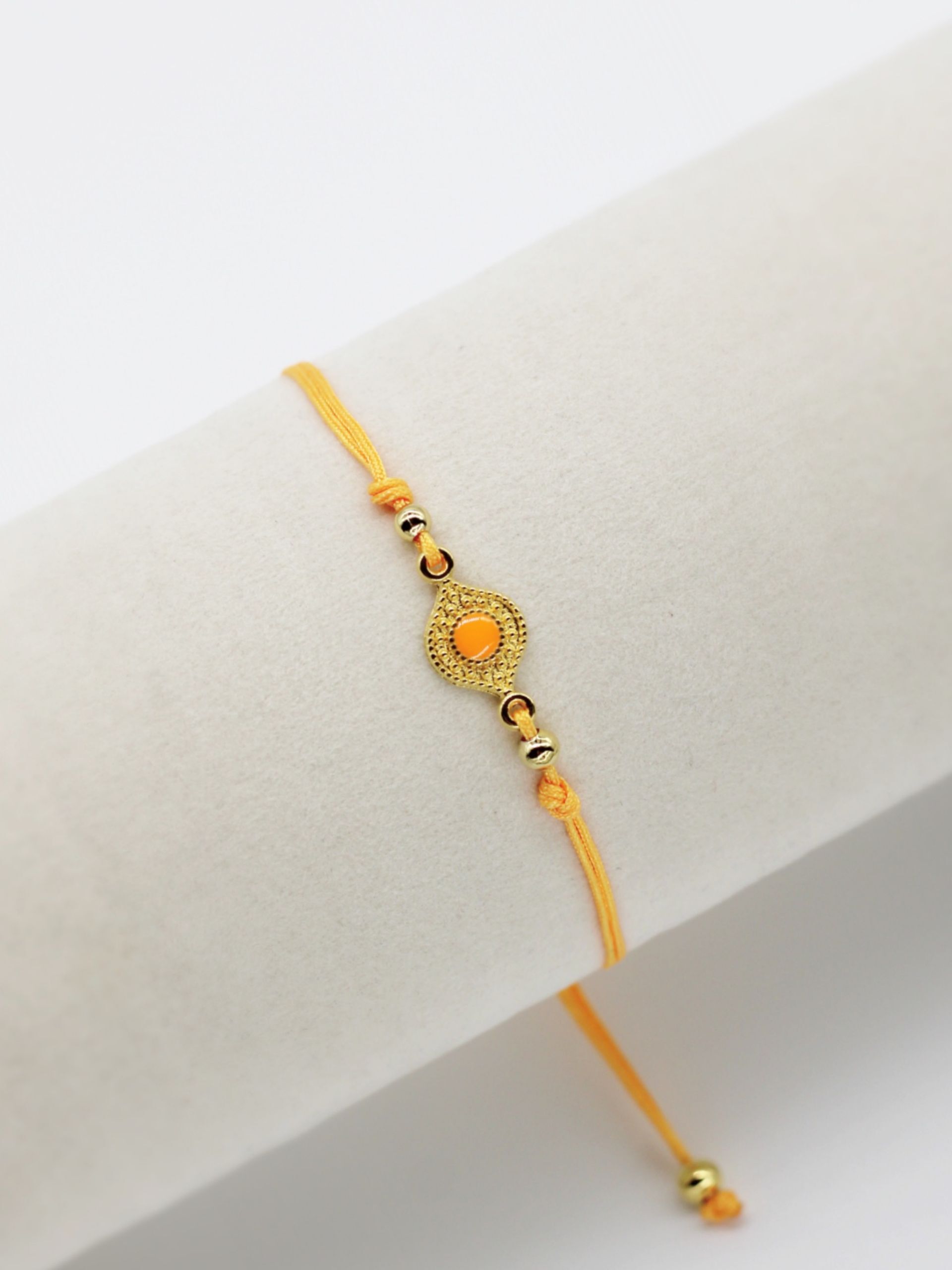 Armband NOLA Orange Gold - Bunter Schmuck