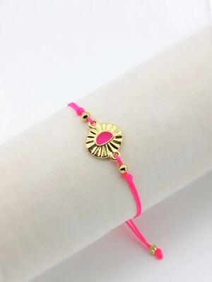 Armband SARA Pink Rosa Gold - Bunter Schmuck