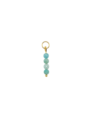 Anhänger Amazonit Gold - Bunter Schmuck