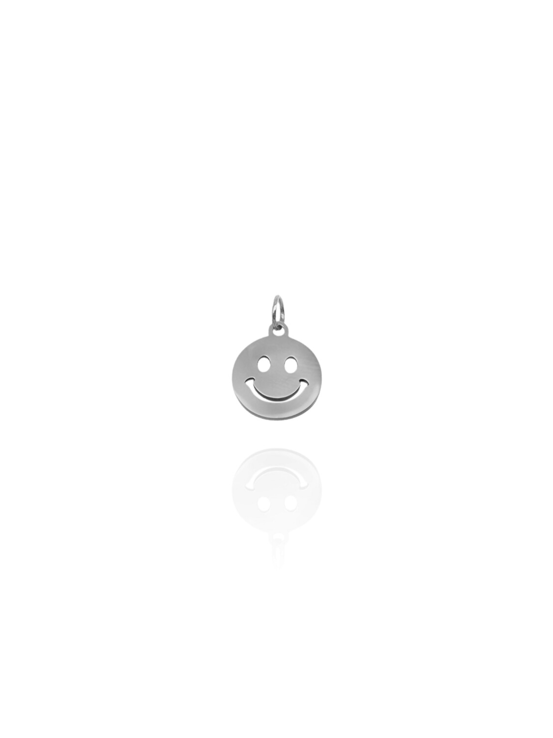 SMILEY Anhänger Silber Edelstahl - Bunter Schmuck