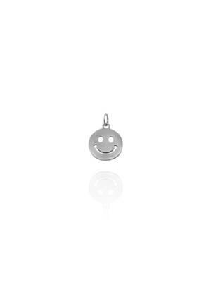 SMILEY Anhänger Silber Edelstahl - Bunter Schmuck