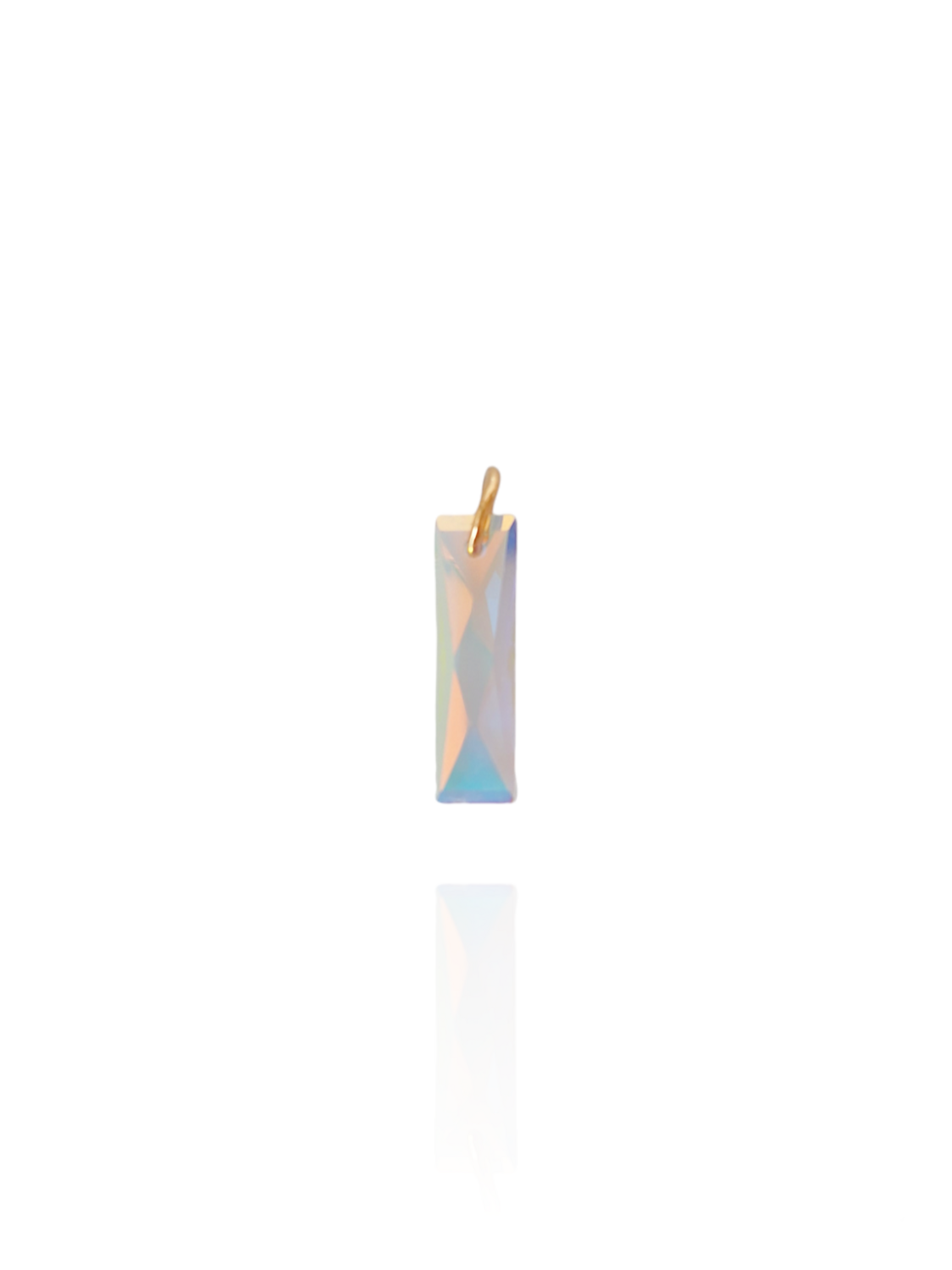 Anhänger PRISMA Statement Orange Blau Gold - Bunter Schmuck