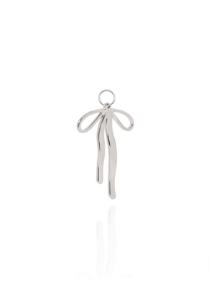 Anhänger Schleife Silber Edelstahl - Bunter Schmuck