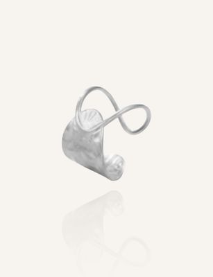 MAY Wasserfester Hippie Ring Edelstahl Silber - Bunter Schmuck