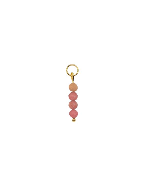 Anhänger Rhodochrosit Gold - Bunter Schmuck