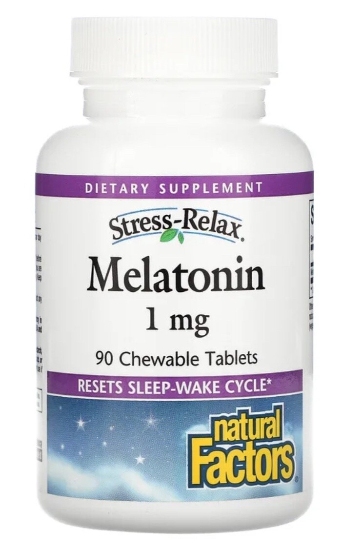 Natural Factors Melatonin 1MG, Size: 90ct