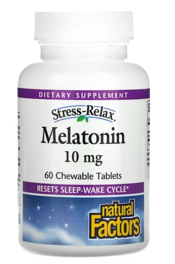 Natural Factors Melatonin 10MG