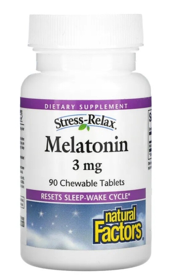 Natural Factors  Melatonin 3MG