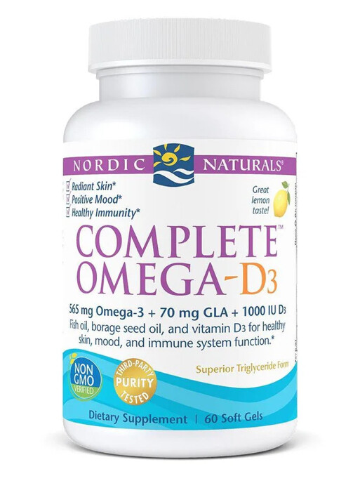 Nordic Naturals Complete Omega D3