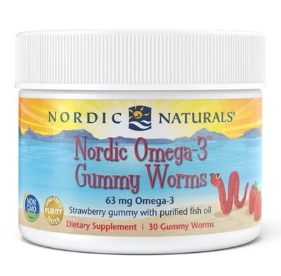 Nordic Naturals Omega-3 Gummy Worms