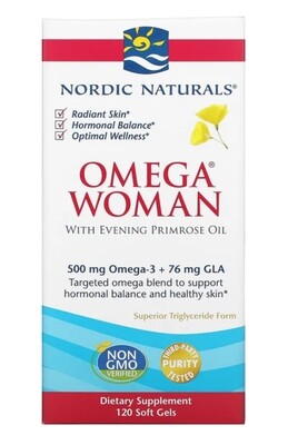 Nordic Naturals Omega Woman w/ Evening Primrose Oil