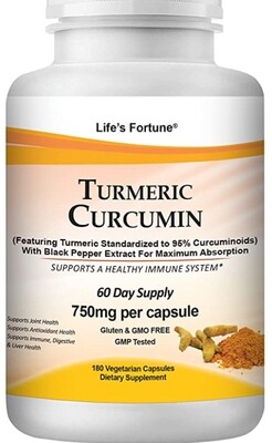 Life’s Fortune Tumeric Curcumin