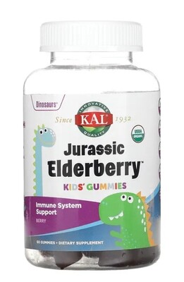 KAL Jurassic Elderberry Kids Gummies