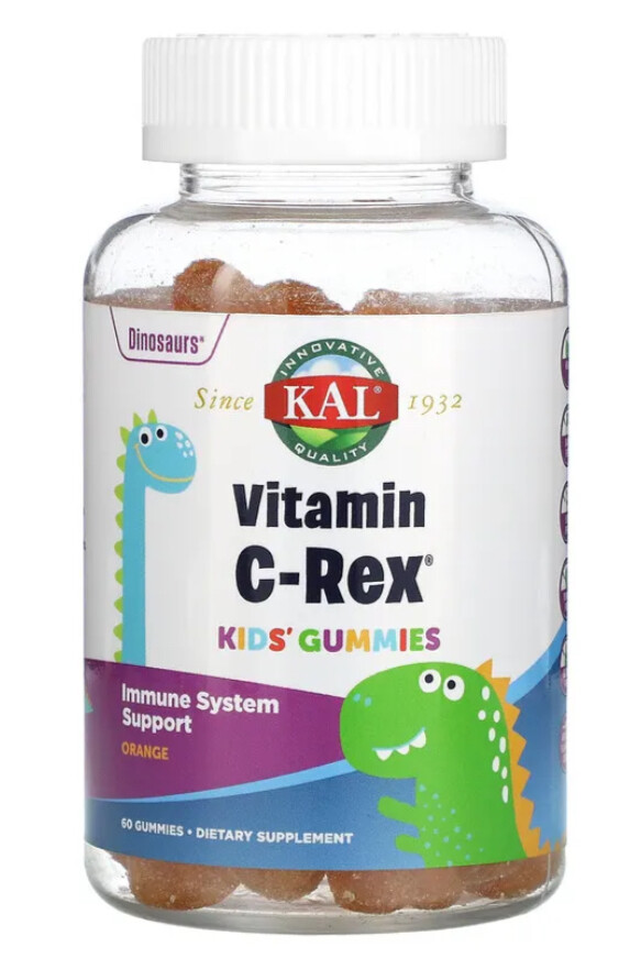 KAL Vitamin C-Rex Kids Gummies