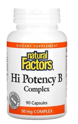 Natural Factors Hi Potency B Complex