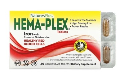 Hema-Plex Slow-Release Tablets