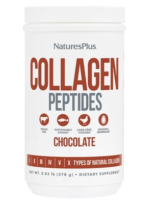 Natures Plus Collagen Peptides Chocolate