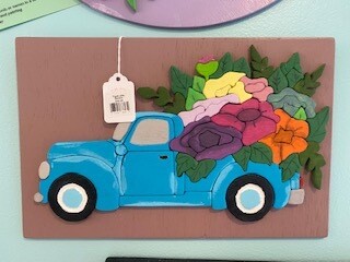 CM Truck with flowers