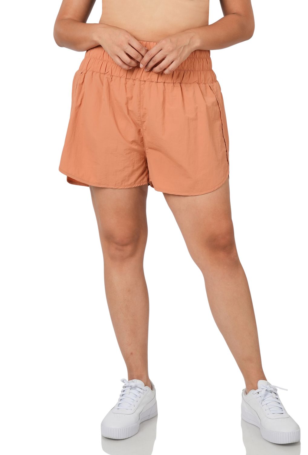 LB Wide Waist Short Butter Orange Xlarge