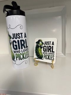 Bb Loves Pickles Tumbler