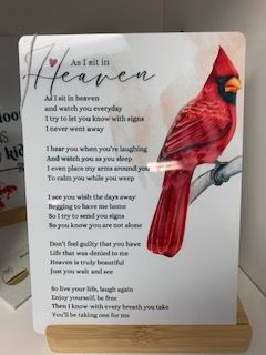 BB Metal Red Bird Sit In