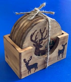 DD Deer Coaster Set 2
