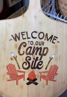DD Welcome To Our Camp Site