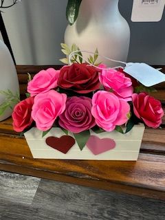 FBP Floral Crate Heart Gr