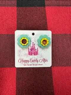 HEA Bling Green Flower