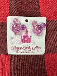 HEA Purple 3D Mickey