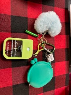 KK Hand Sanitizer Keychain