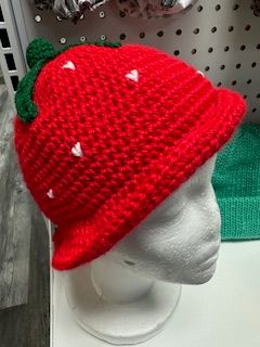 HF Strawberry Hat (Adult)