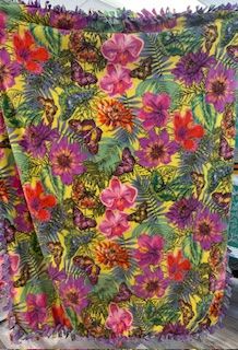 CC Tie Bl XL Yellow Butterflies XL