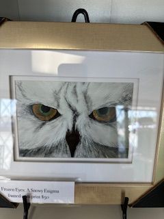 LRA Frozen Eyes Framed Mini Print