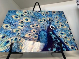 LRA Blue Reign Metal Print