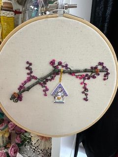 AB Med Embroidered Wall Hang