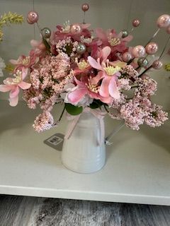 JC Tin Pink Floral