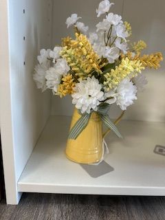JC Tin Yellow Floral