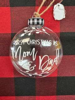 SS First Christmas Mom Dad
