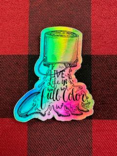 PA Full Color Sticker