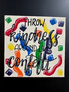 PA Confetti Magnet
