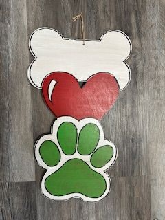 PA Dog Bone Door Knocker