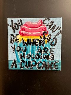 PA Cupcake Magnet